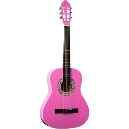 Eko CS-5 Pink | 3/4 Size Classical Guitar, Gig Bag included