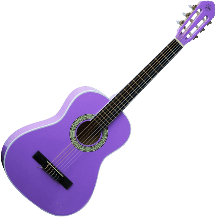 Eko CS-5 Violet | 3/4 Classical Guitar, Gig Bag included