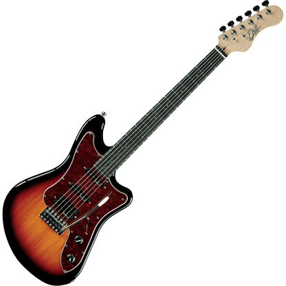 EKO Camaro Vintage Reissue HSS Vintage Burst | HSS Configuration, Wilkinson Pickups, Tremolo