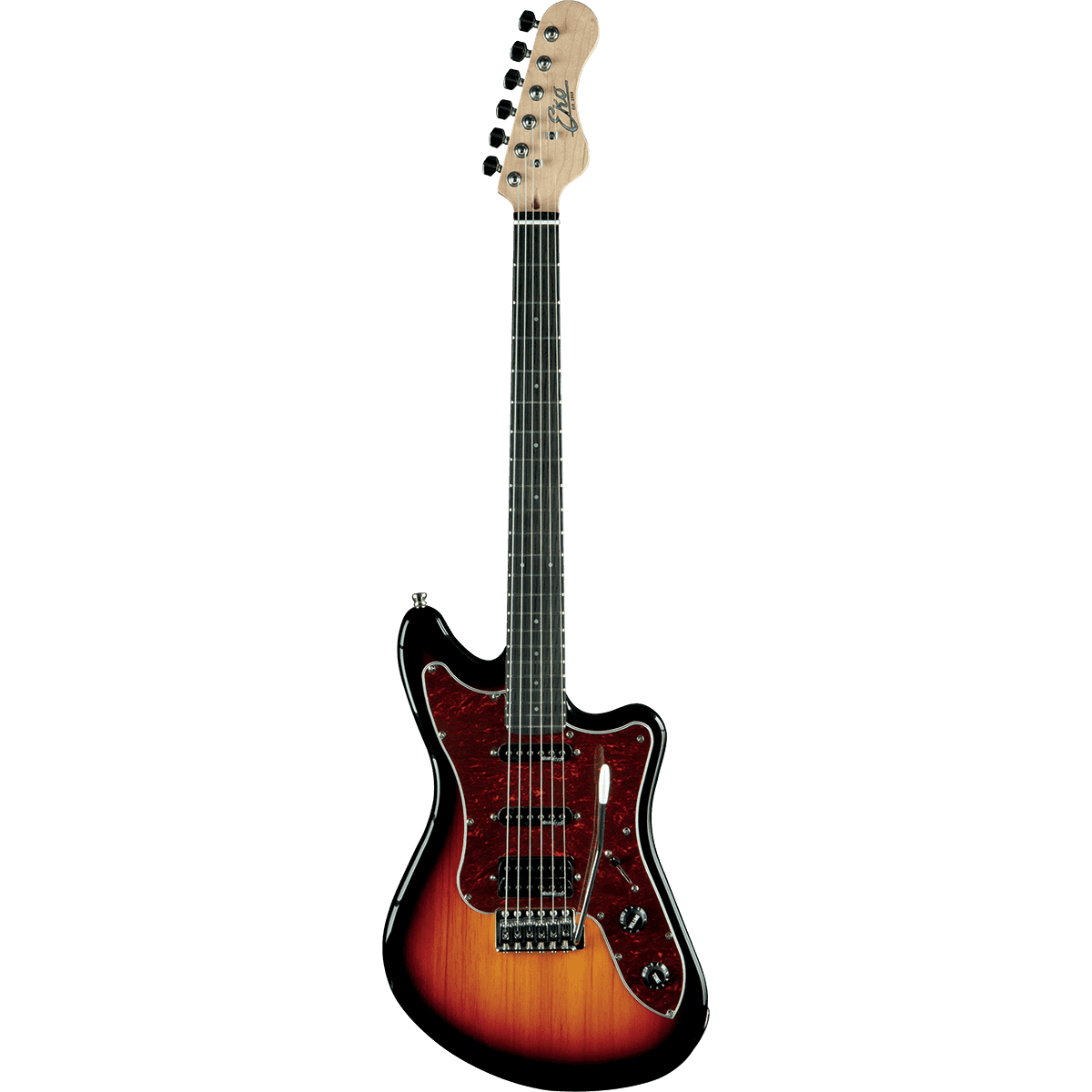EKO Camaro Vintage Reissue HSS Vintage Burst | HSS Configuration, Wilkinson Pickups, Tremolo