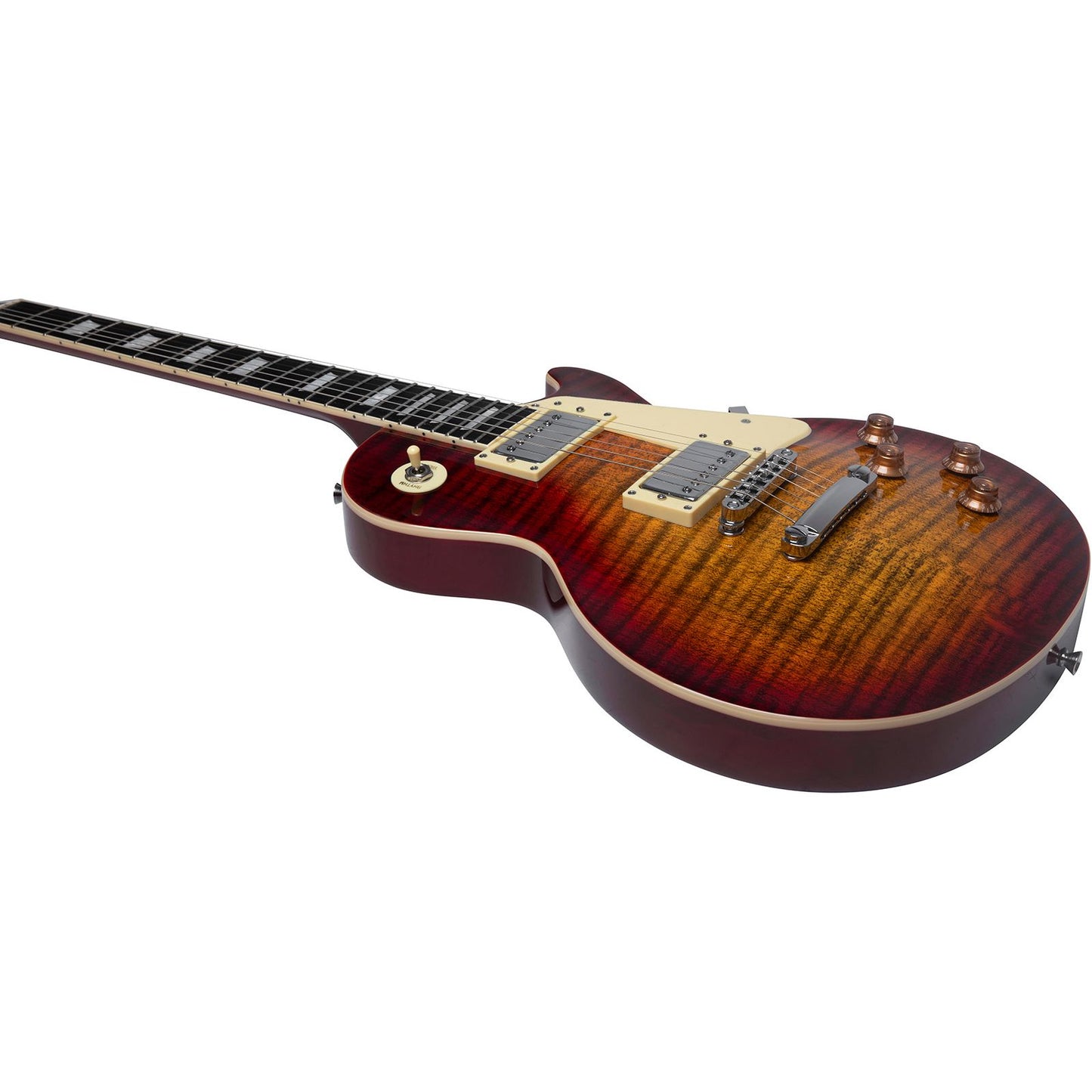EKO LS300 Electric Guitar | Single Cut | Humbucker Pickups | Cherry Sunburst