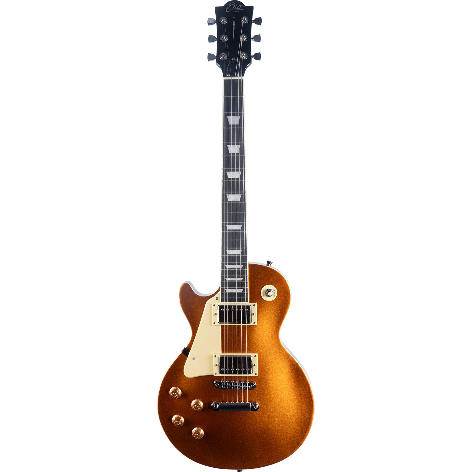 EKO LS300-LH Electric Guitar | Humbucker Pickups | Single Cut | Left-Handed | Gold Finish