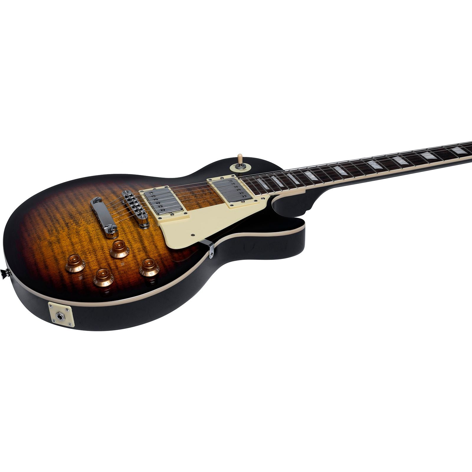 EKO LS300 Electric Guitar | Single Cut | Humbucker Pickups | Honey Burst
