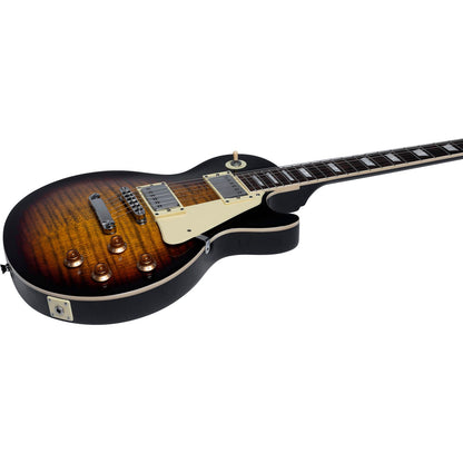EKO LS300 Electric Guitar | Single Cut | Humbucker Pickups | Honey Burst