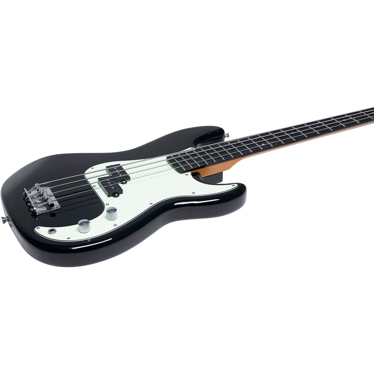 EKO PB300 Bass Guitar | Black Finish | Perfect for Beginners