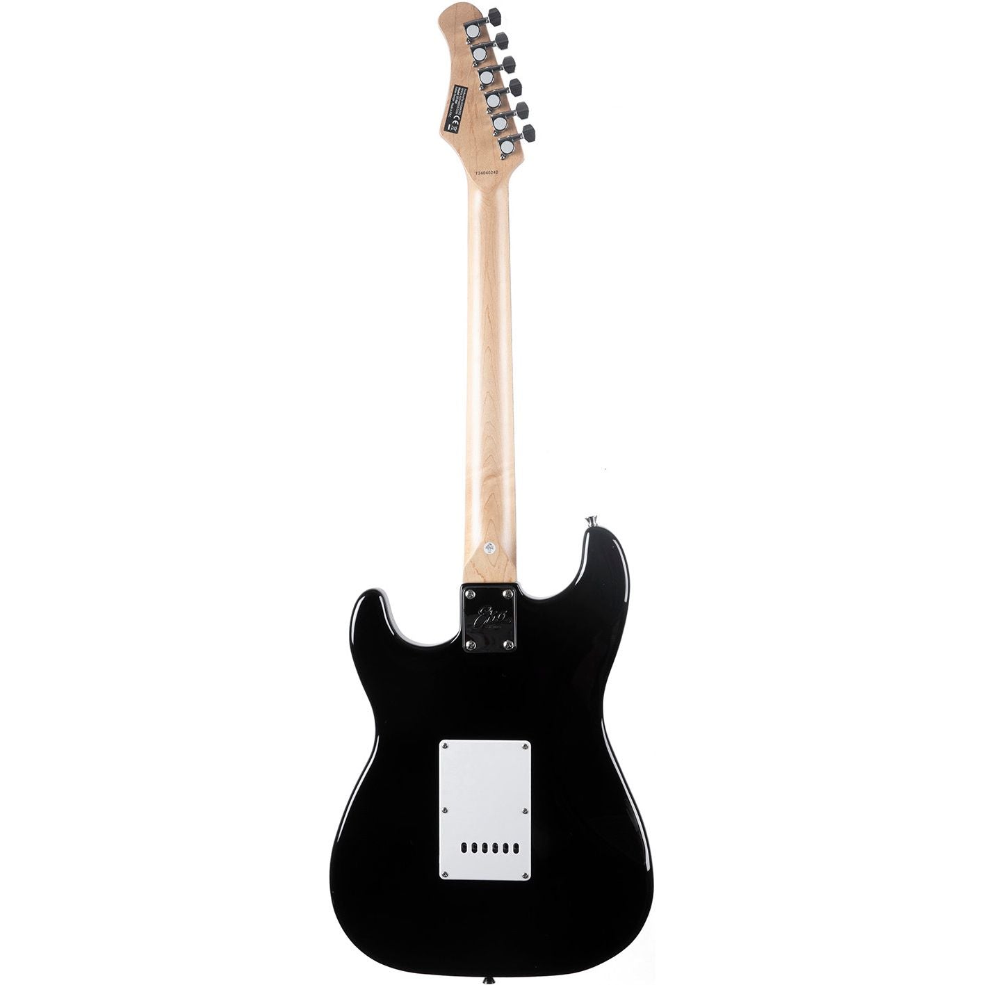Eko ST100 Electric Guitar | Black Finish | Tremolo Bridge | 3 Single Coil Pickups