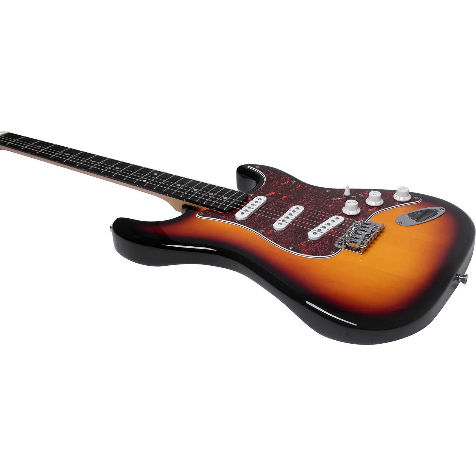 Eko ST-100 Electric Guitar | Sunburst | Tremolo Bridge | 3 Single Coil Pickups