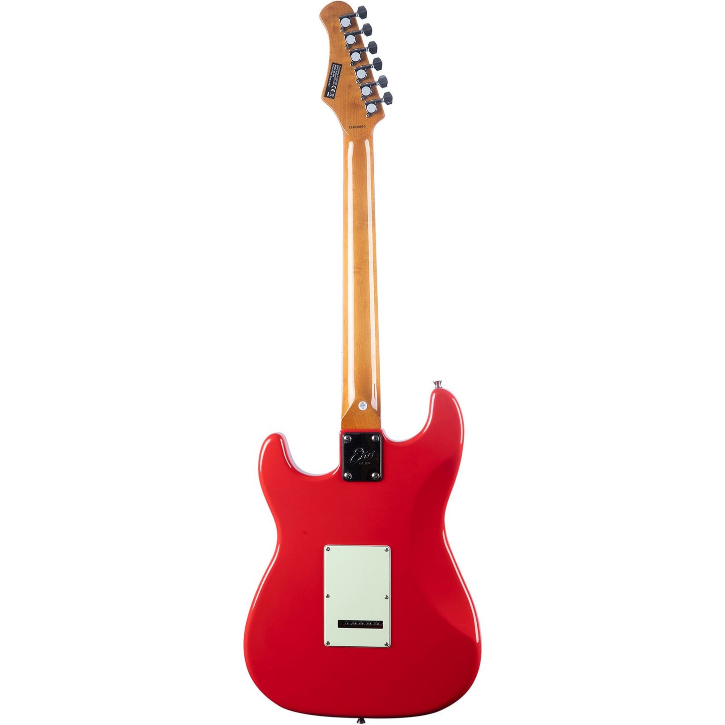 EKO ST300 Electric Guitar | Tremolo Bridge | 3 Single Coil Pickups | Fiesta Red