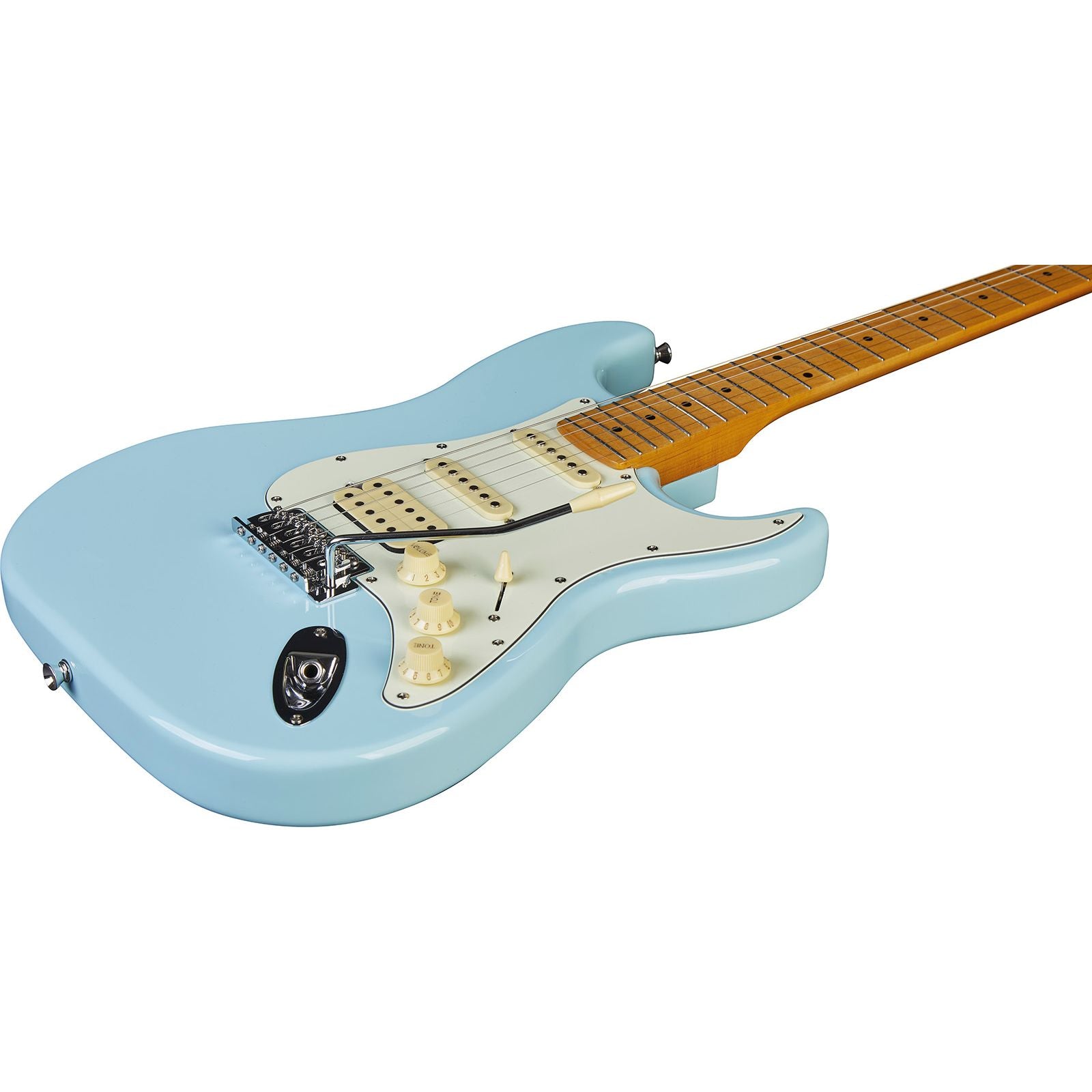 EKO ST351 Electric Guitar | Tremolo Bridge | HSS Pickup Configuration | Daphne Blue