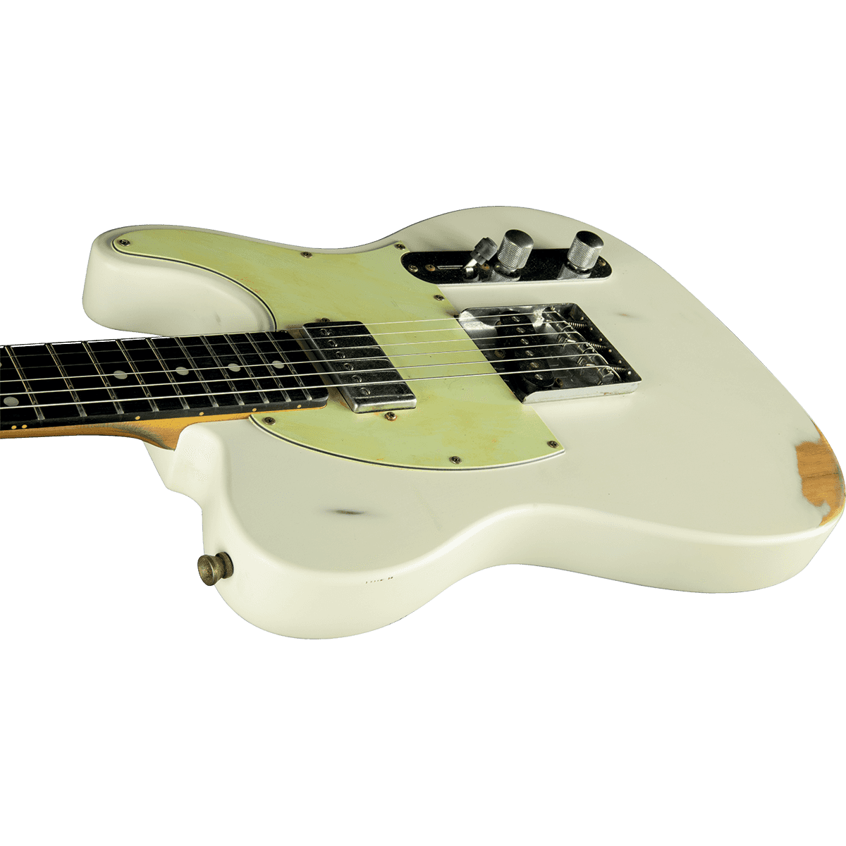 EKO Tero Relic Olympic White Telecaster Type Electric Guitar