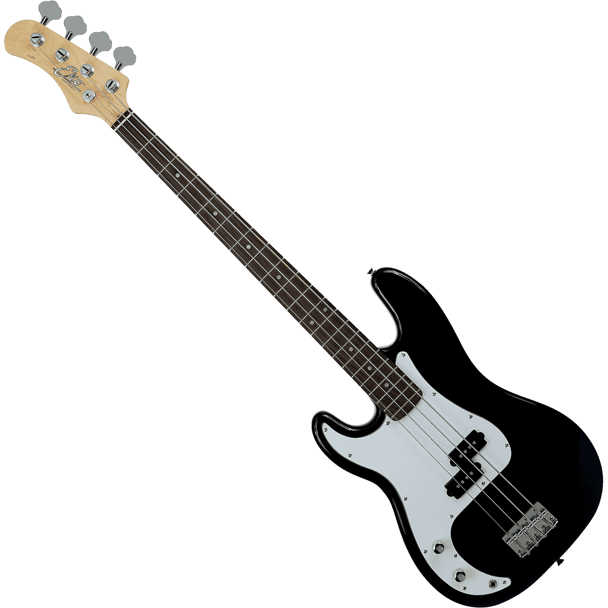EKO Electric Bass Guitar VPB100 | Left Handed | Black Colour | Perfect Beginner Bass