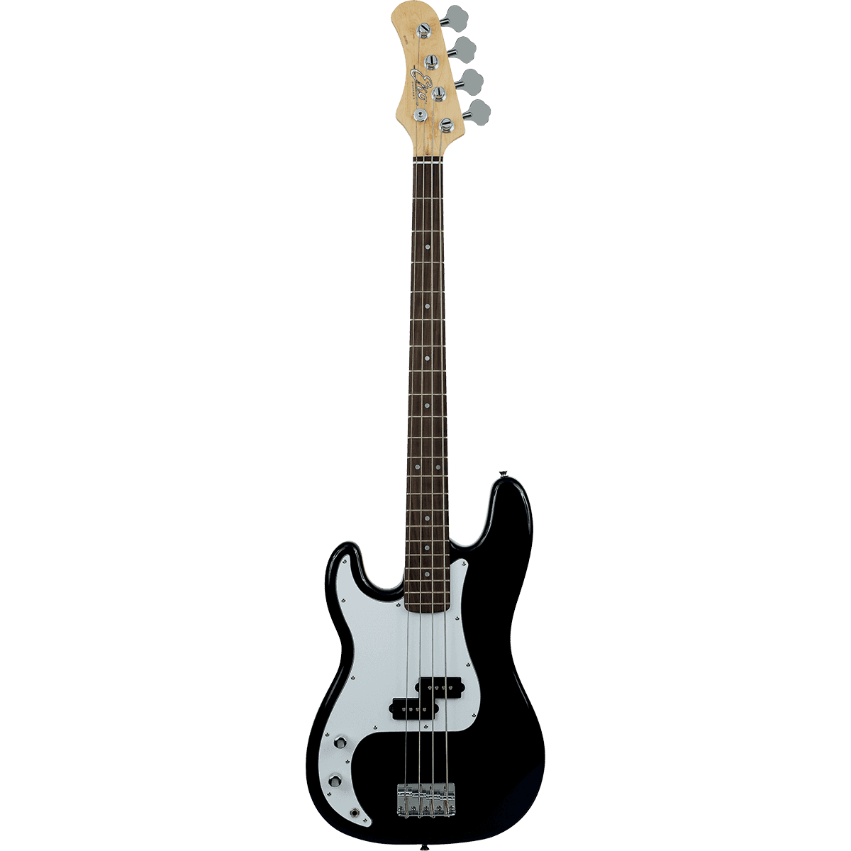 EKO Electric Bass Guitar VPB100 | Left Handed | Black Colour | Perfect Beginner Bass