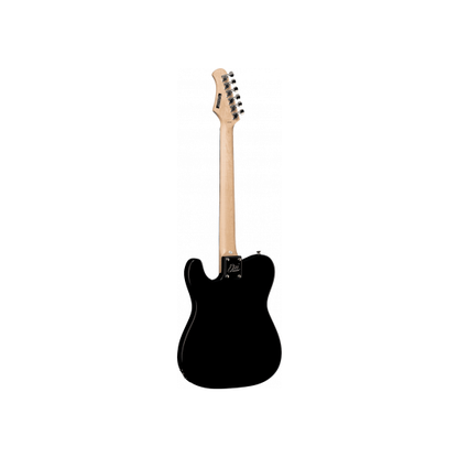 EKO VT380 Black Starter Telecaster Type Electric Guitar | Gloss Finish, Suitable For Beginners