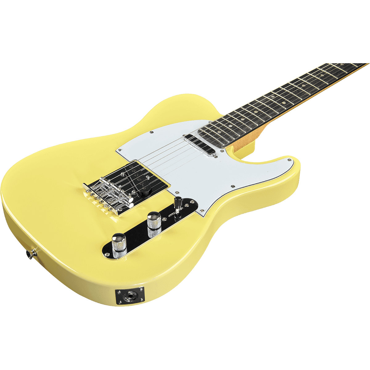 EKO VT380 Cream White Starter Telecaster Type Electric Guitar | Gloss Finish, Suitable For Beginners
