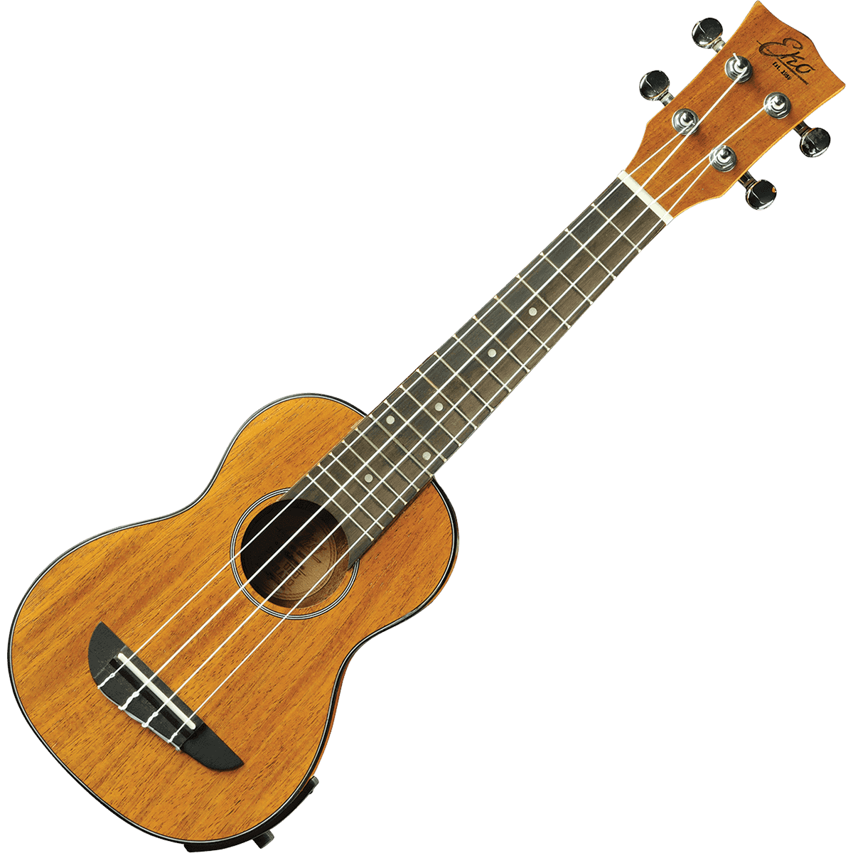 EKO Duo EQ Mahogany Electro-Acoustic Soprano Ukulele | Including Premium Accessories