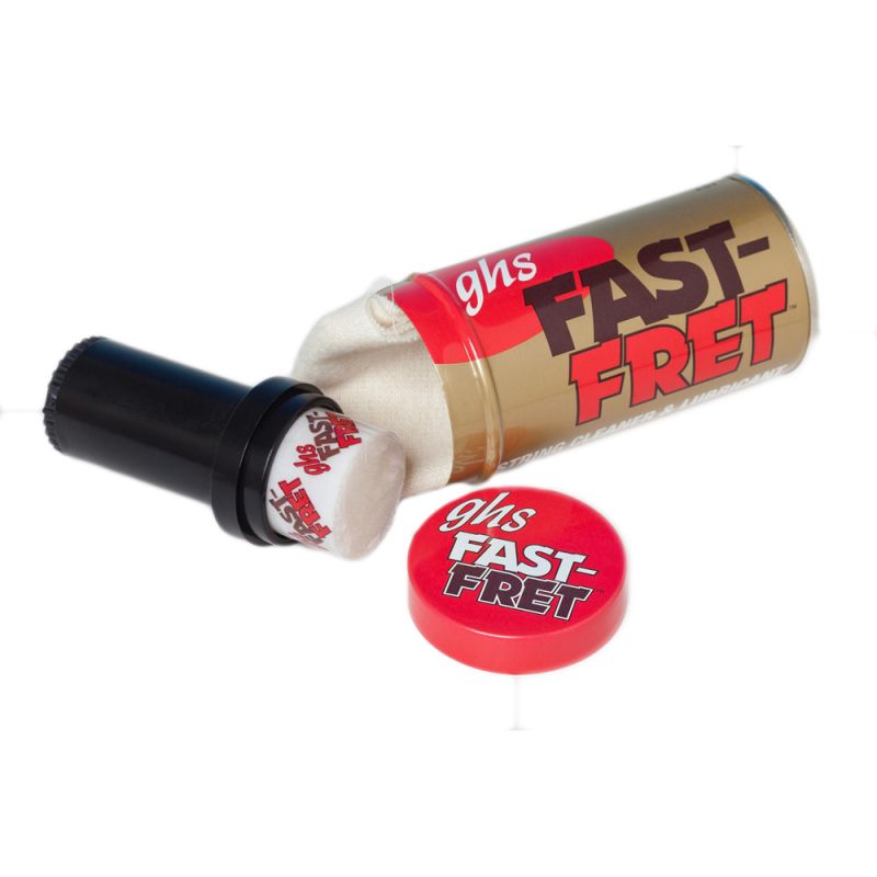 Fast Fret by GHS | Guitar String Cleaner and Lubricant | Keep Strings Sounding Bright and New | Extends Sting Lifetime