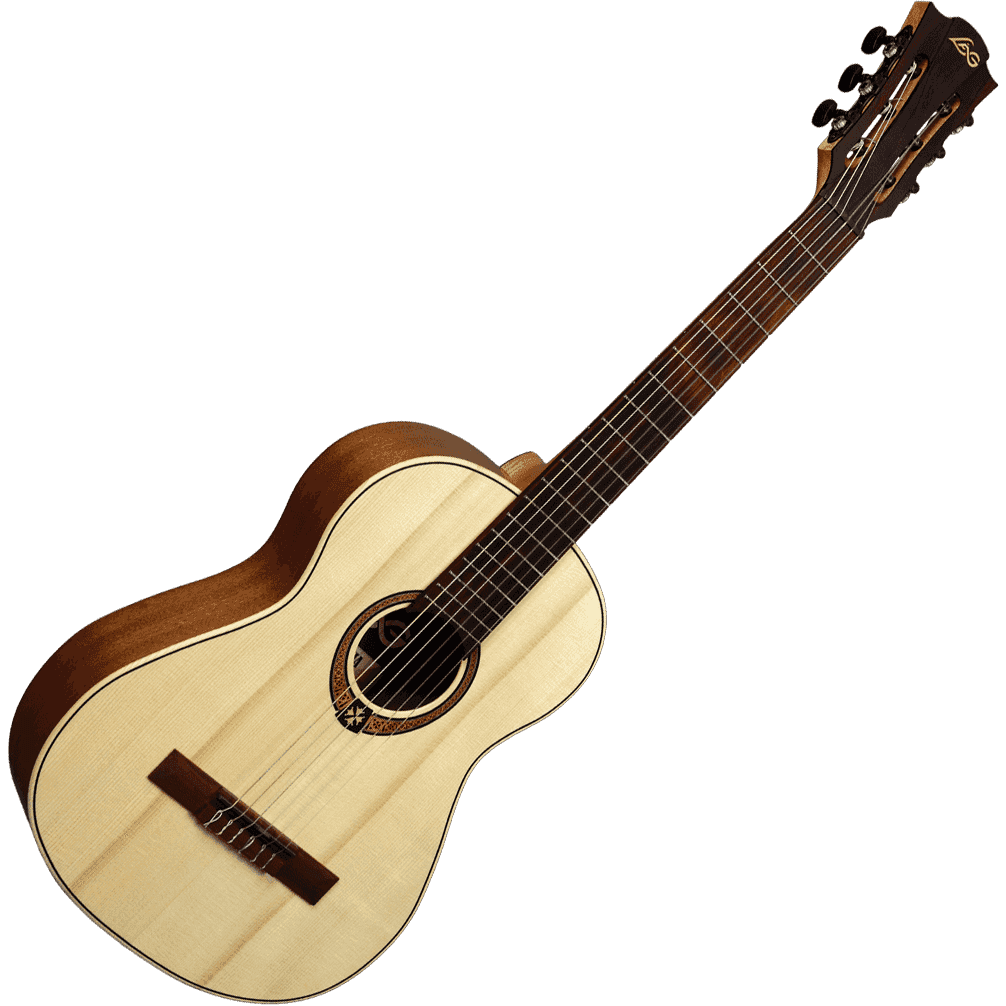 3/4 Classical Guitar by Lâg | OC70-3-HIT | Integrated Tuner | Natural