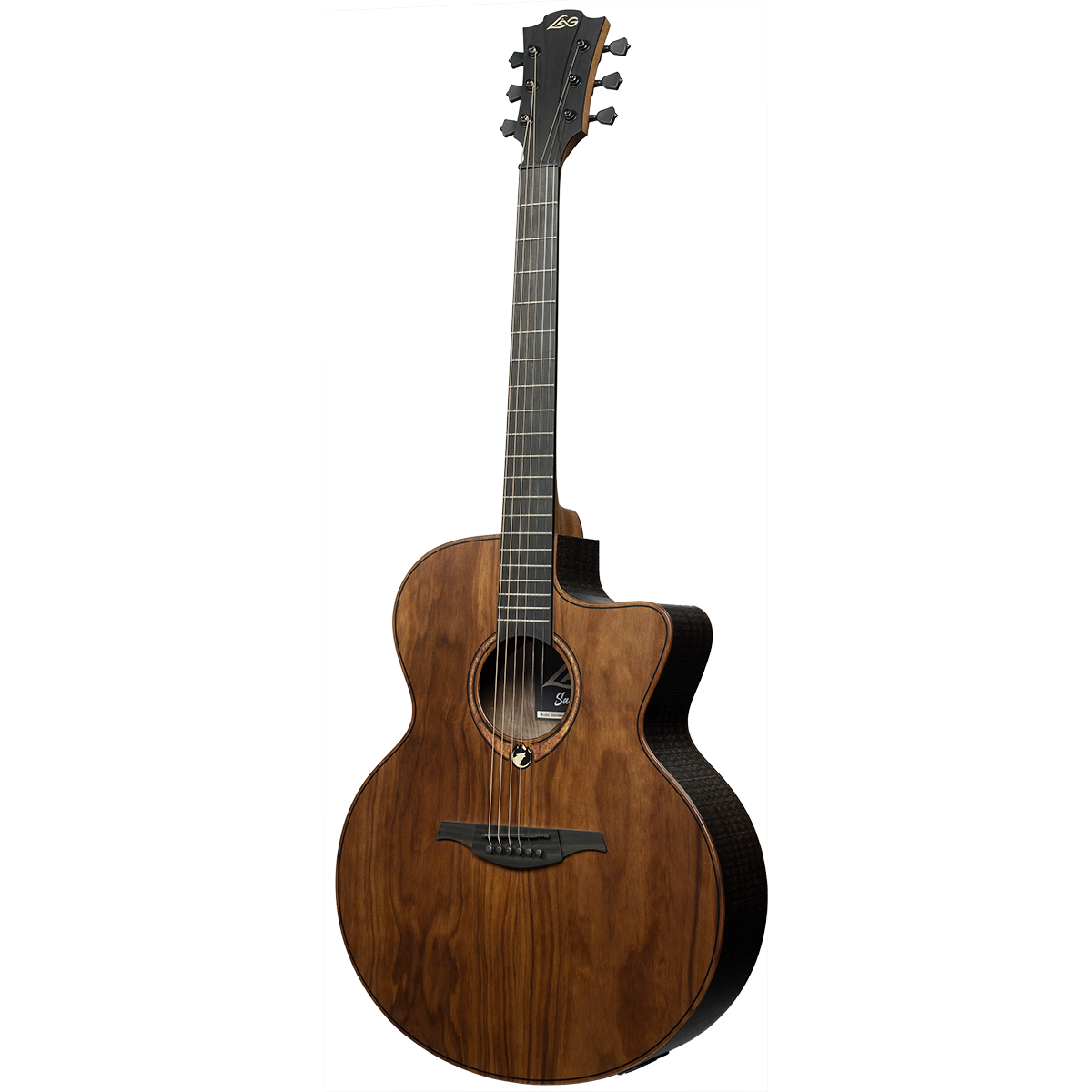 Lâg Sauvage-JCE Jumbo Cutaway Electro Acoustic Guitar | Includes Case and Cable | GLA SAUVAGE-JCE