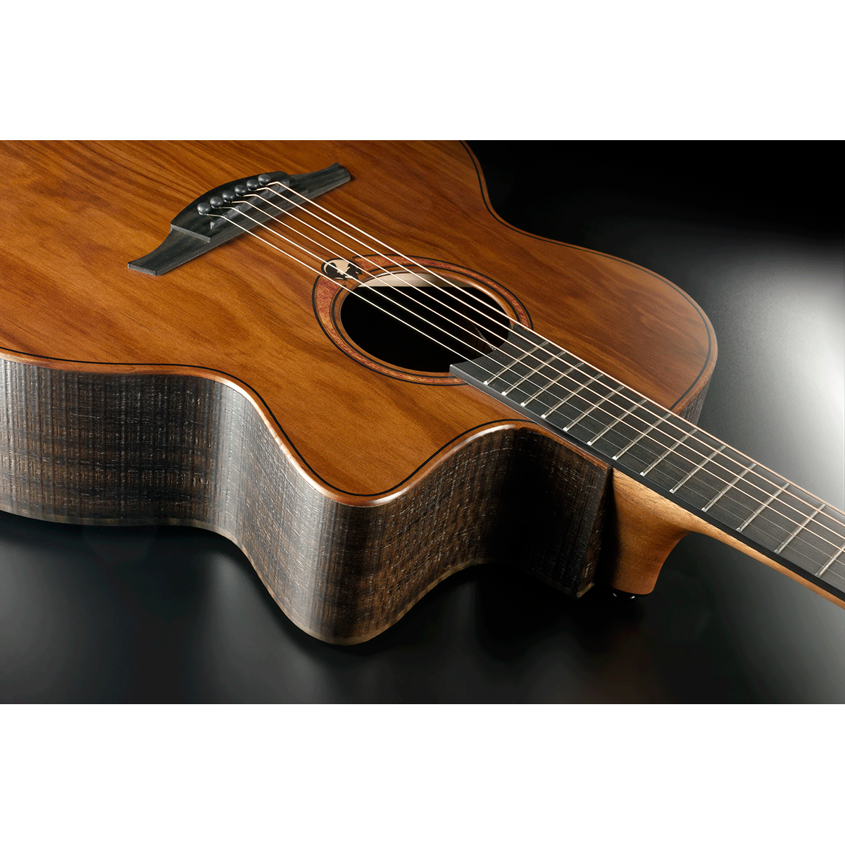 Lâg Sauvage-JCE Jumbo Cutaway Electro Acoustic Guitar | Includes Case and Cable | GLA SAUVAGE-JCE