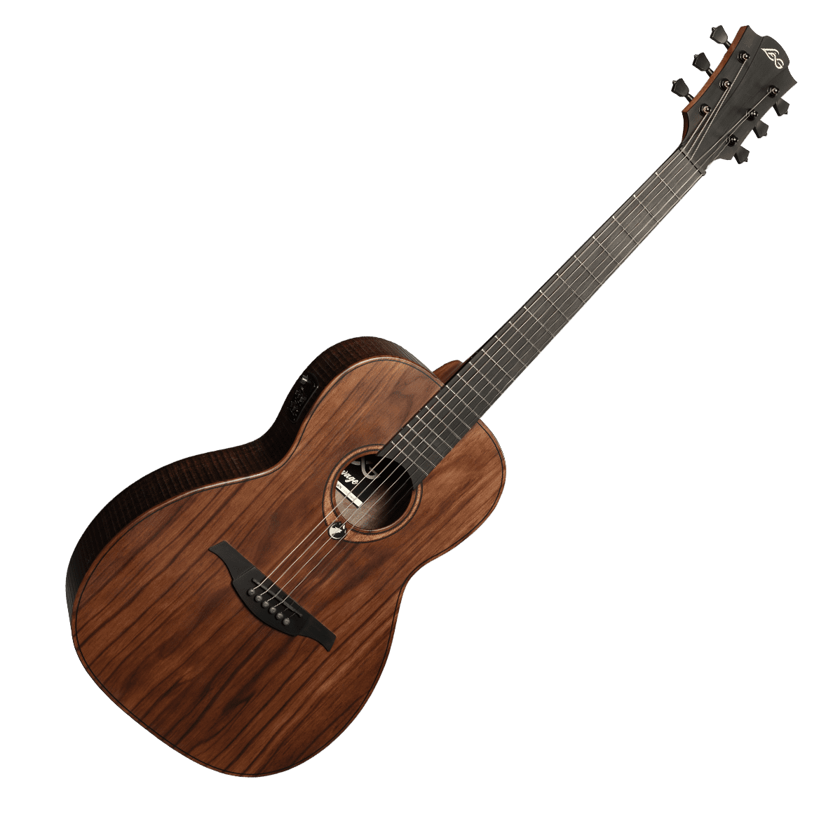 Electro Acoustic Guitar Sauvage Parlour by Lâg | Includes Case and Cable | GLA SAUVAGE-PE
