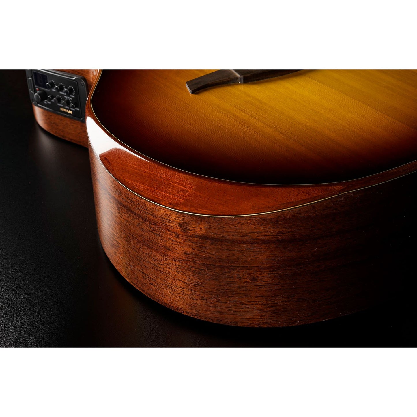 Lag Tramontane 118ABCE Electro-Acoustic Auditorium Guitar | Bevel Cutaway | Brown Shadow Finish | Special Edition