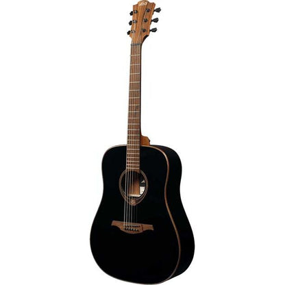 Steel String Guitar Tramontane 118 by Lâg | GLA T118D-BLK | folk guitar, no cutaway, black