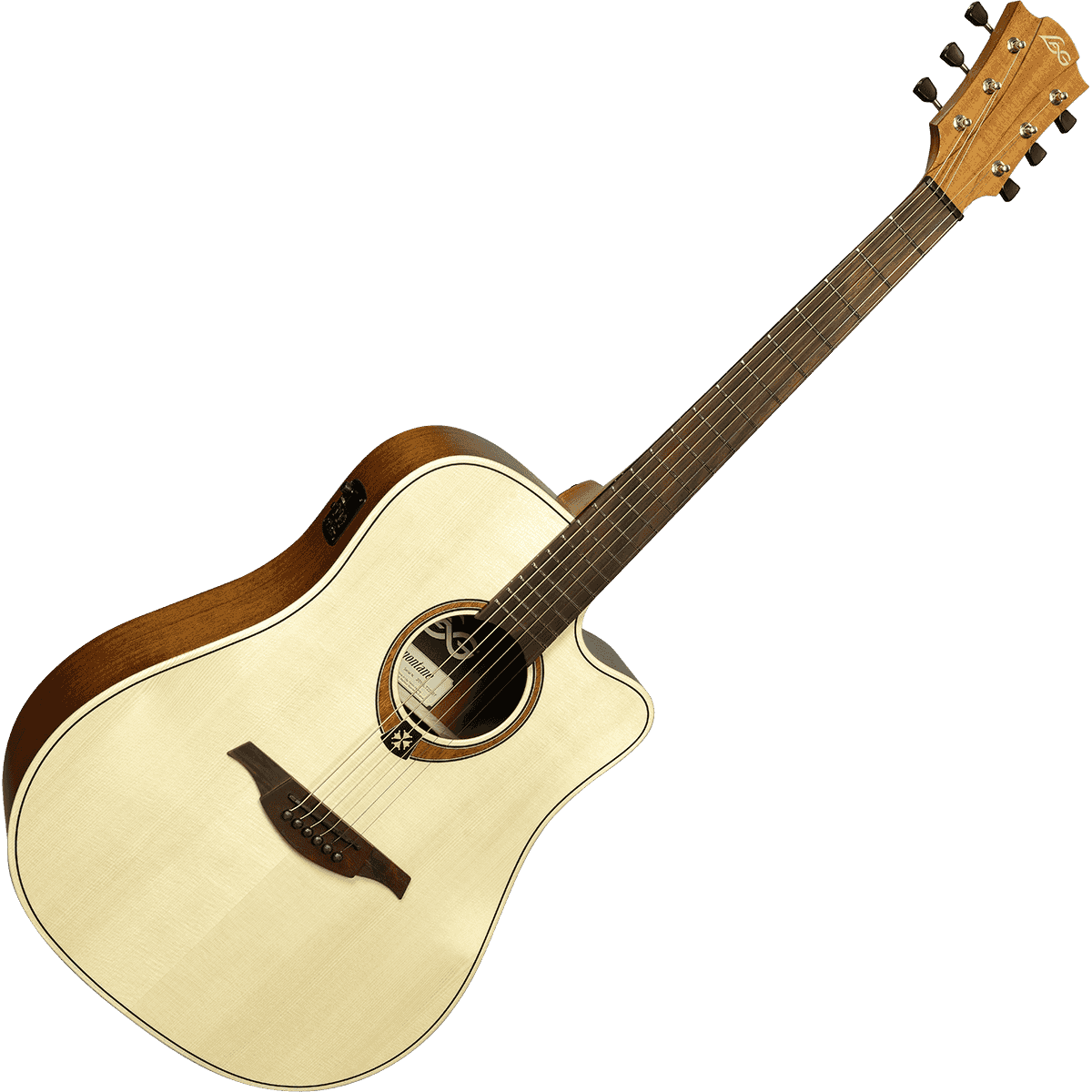 Steel Strings Electro Acoustic Guitar Tramontane 70 by Lâg | T70DCE-NAT Dreadnought