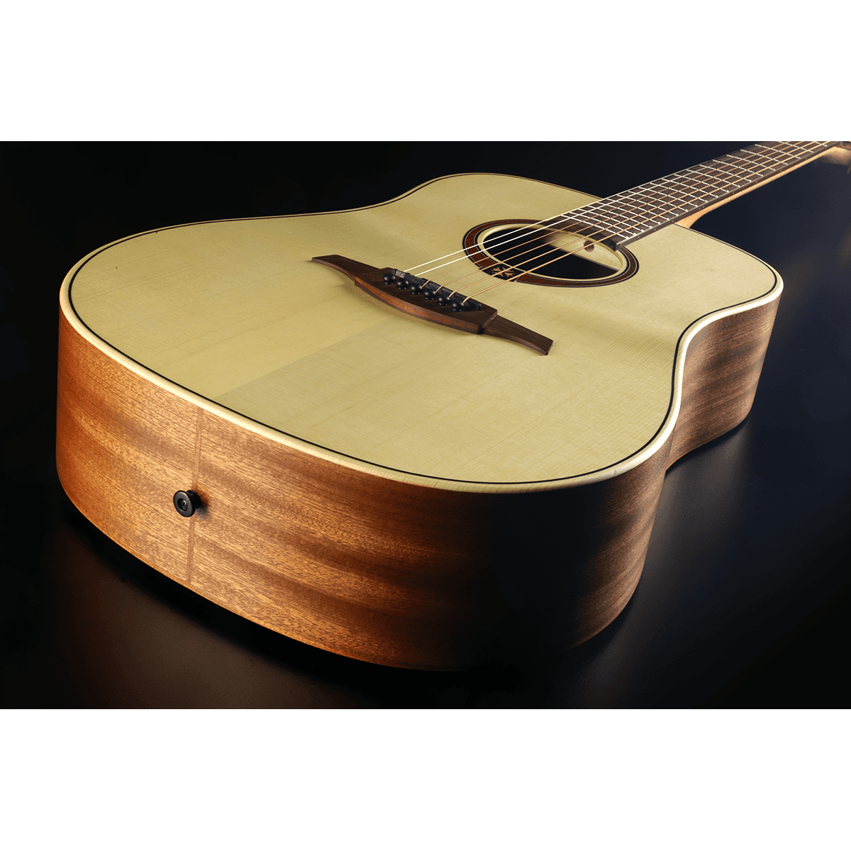 TL70D Left Handed Acoustic Guitar by Lâg | Steel String | Dreadnought | Satin Finish