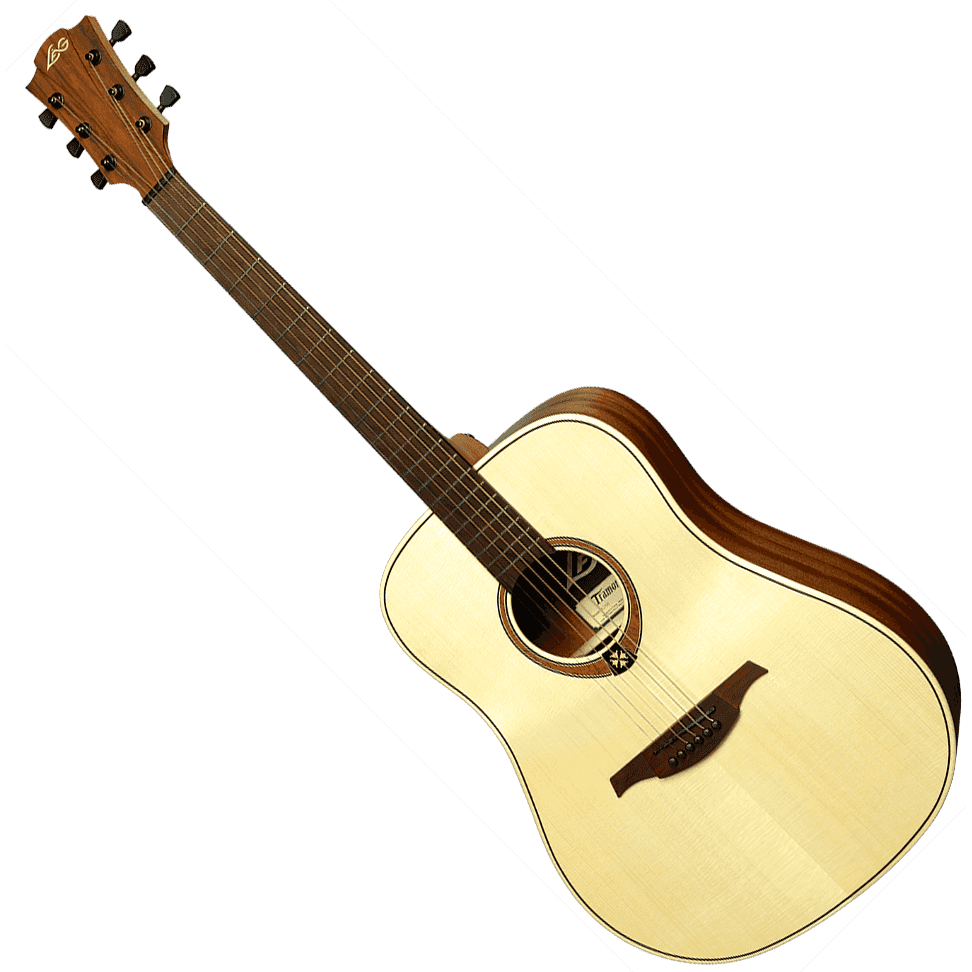 TL70D Left Handed Acoustic Guitar by Lâg | Steel String | Dreadnought | Satin Finish