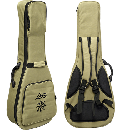 ​Sauvage Travel Acoustic Guitar by Lâg | Includes Case | GLA TRAVEL-RCS | Solid Red Cedar