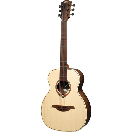 ​Sauvage Travel Acoustic Guitar by Lâg | Includes Case | GLA TRAVEL-SPS | Solid Spruce