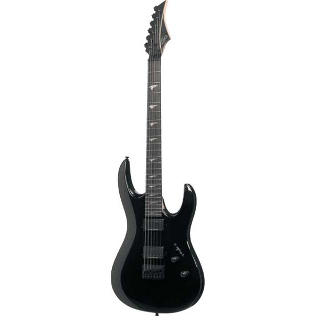 Electric Guitar Arkane by Lâg | A100-BLK | Solid Body Standart, Black, Glossy, the New Metal Master