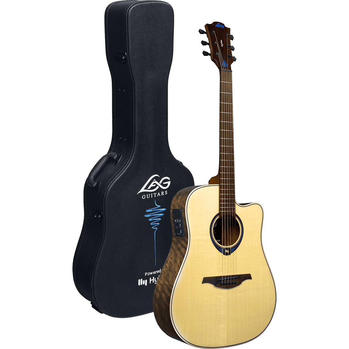 Tramontane Hyvibe 20 Smart guitar by Lâg | THV20DCE