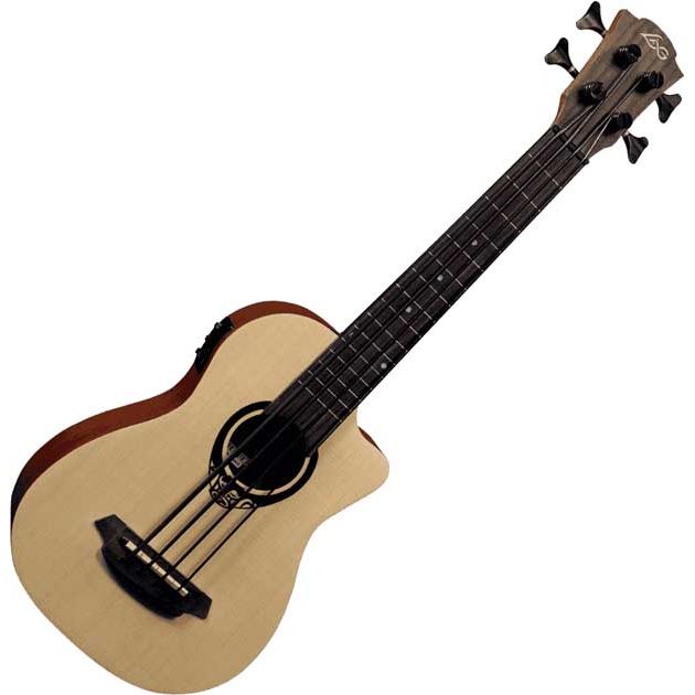 TIKI Ukulele Mini Bass Cutaway Electro by Lâg | TKB150CE