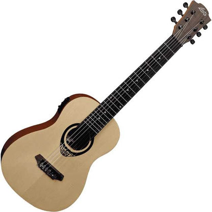TIKI Ukulele Mini Electro Acoustic Guitar by Lâg | TKT150E