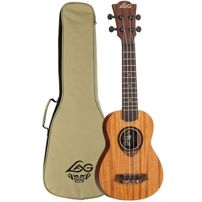 Lag TKU110S Soprano Arched Back Ukulele | Included Gig Bag