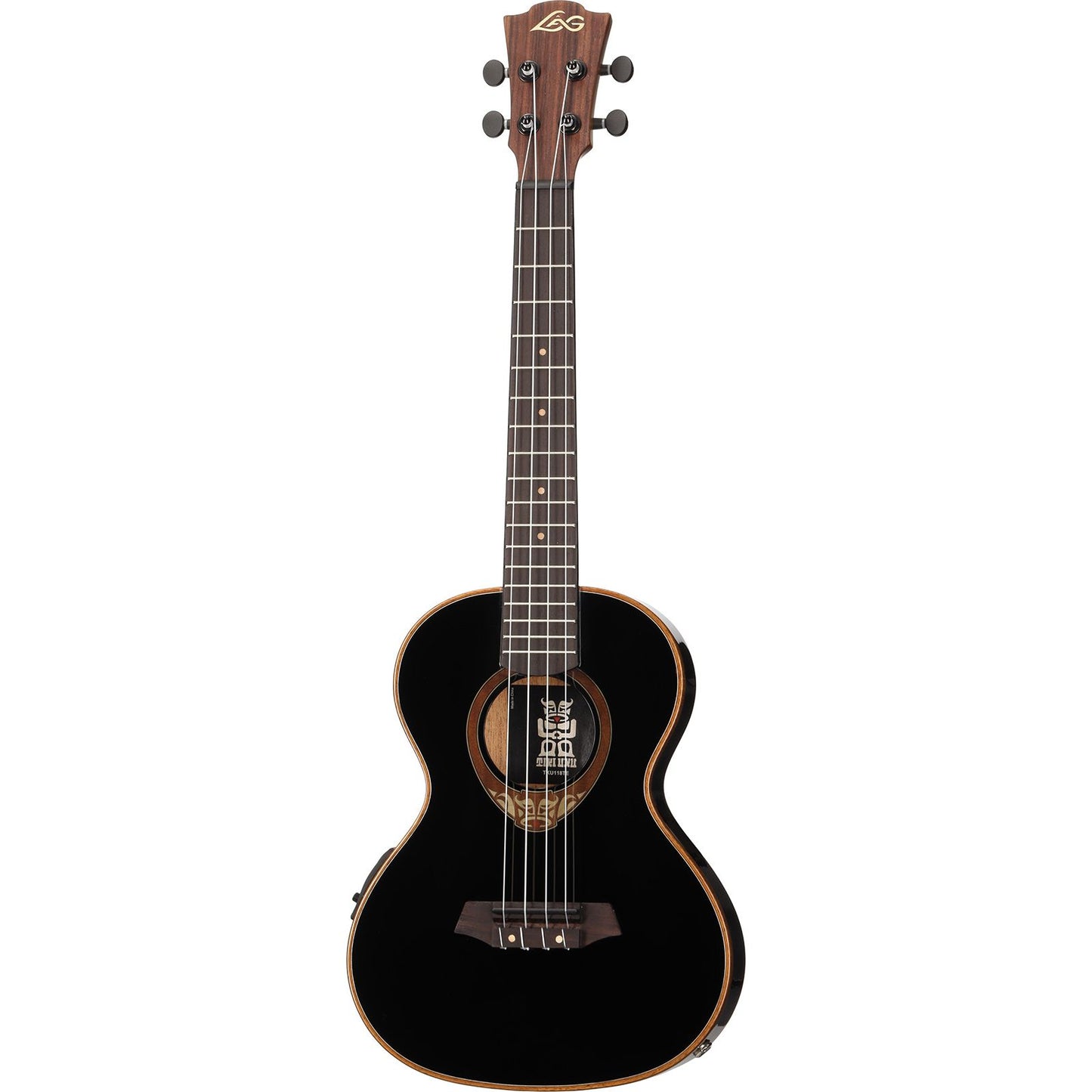 Lag TKU118TE Tenor Electro Acoustic Ukulele | Black