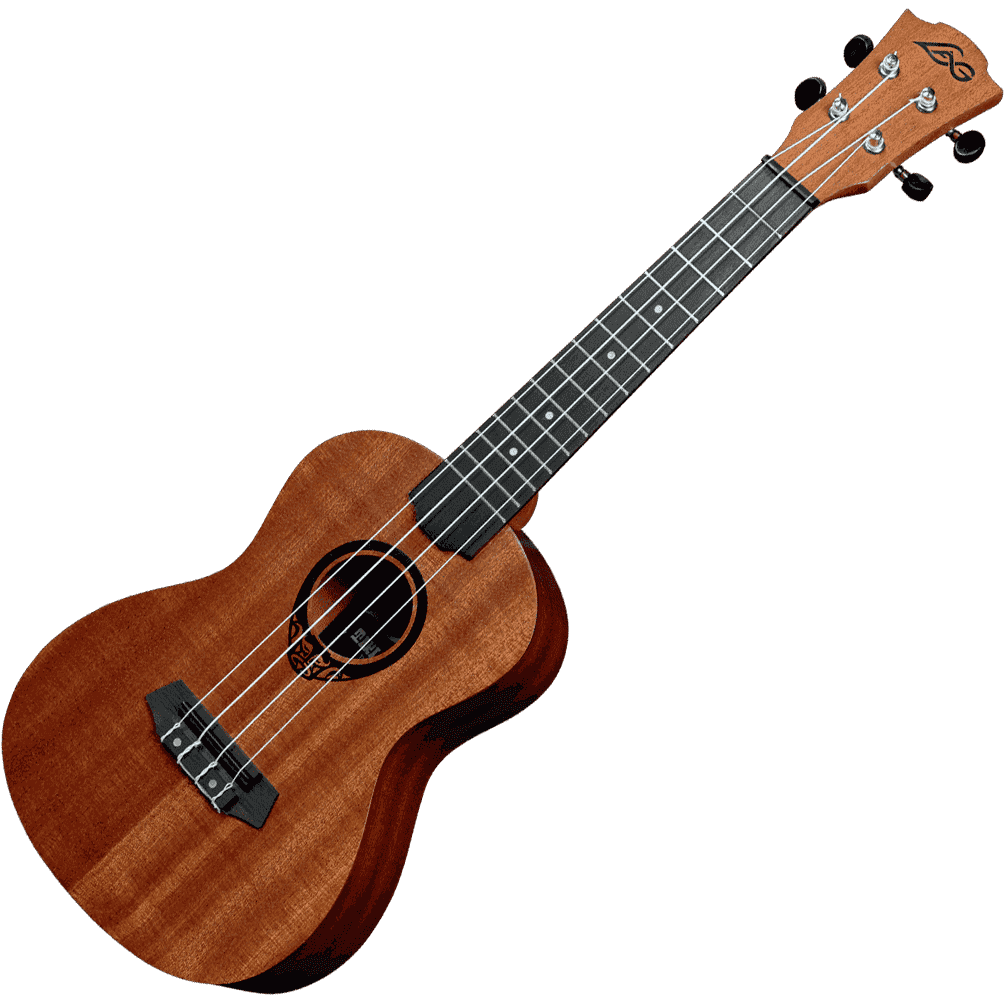 Lâg Tiki Uku 8 Concert Ukulele, Gig Bag Included | GLU TKU8C