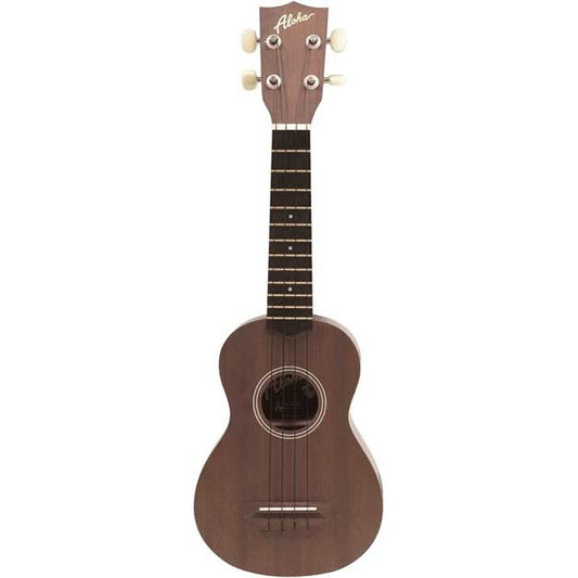 Soprano Mahogany Ukulele with Bag by Aloha | ALOHA20S