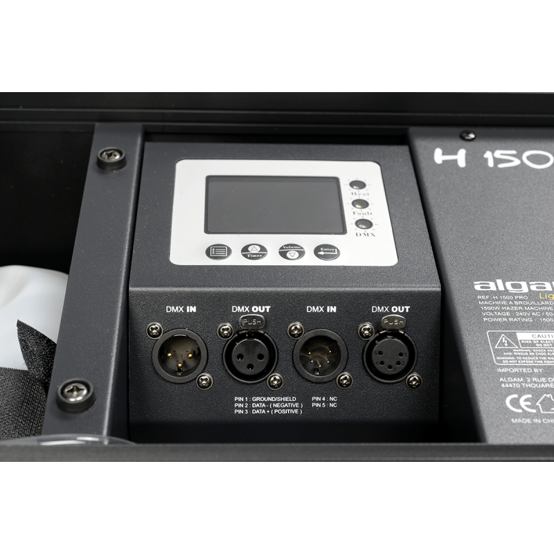 Algam Lighting | H1500 Pro Haze Machine | 1500W