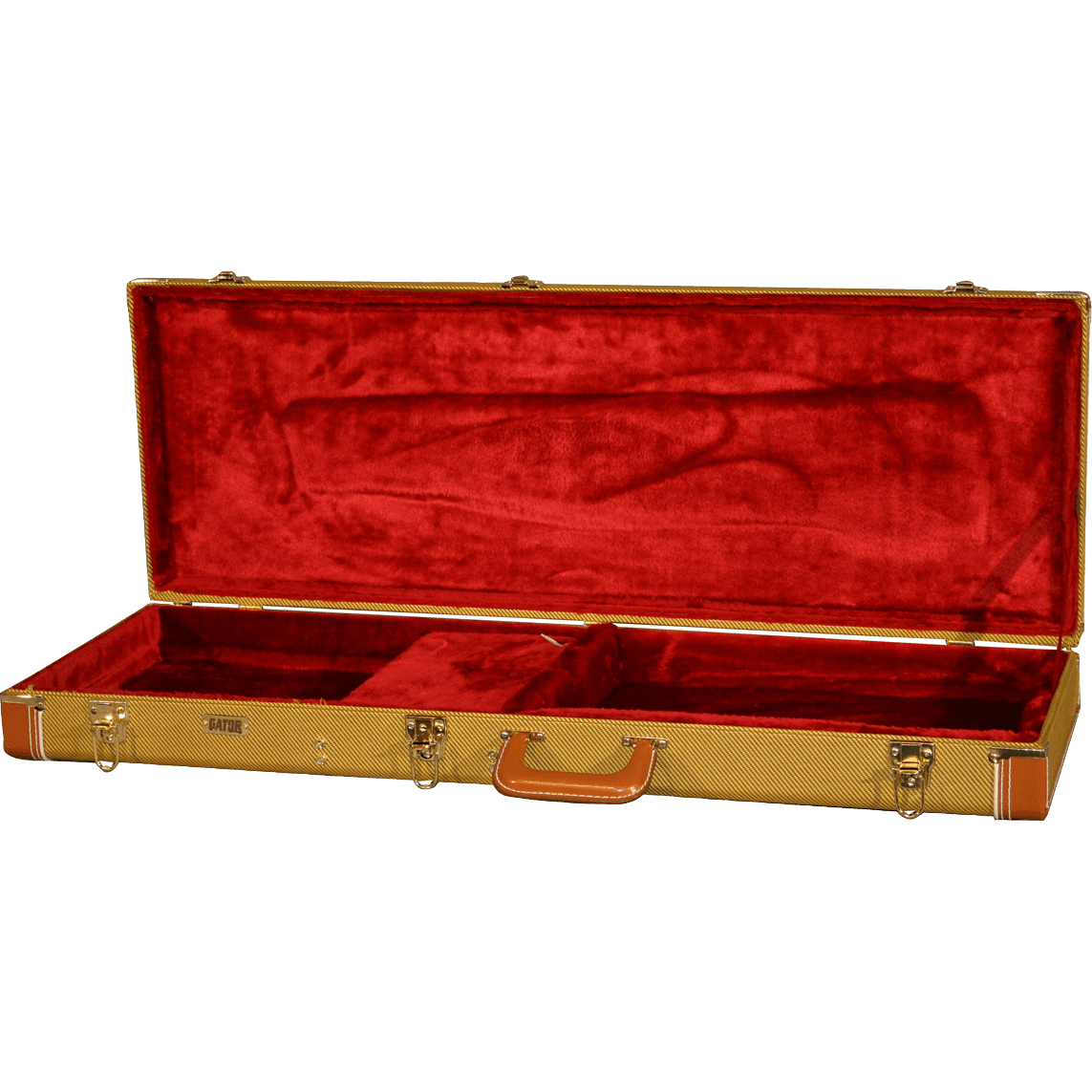 Gator Deluxe Wood Guitar Case - Tweed | Safely Transport Your Guitar In Style!