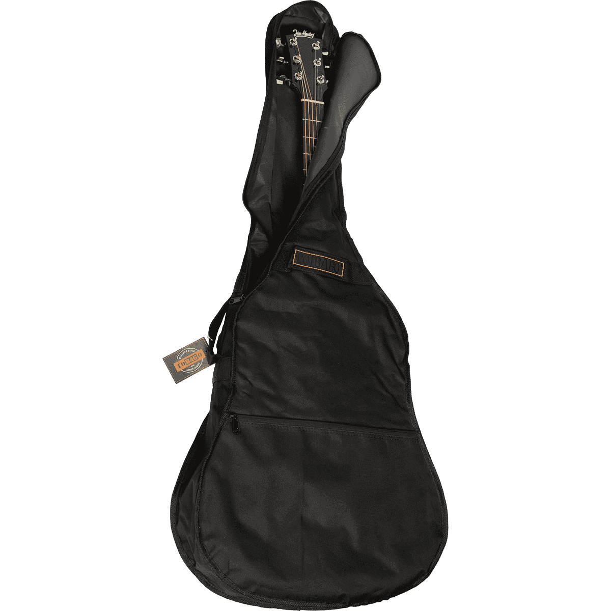 Tobago HTO GB10F - Acoustic Guitar Gigbag, Dreadnought Folk Guitars, Black
