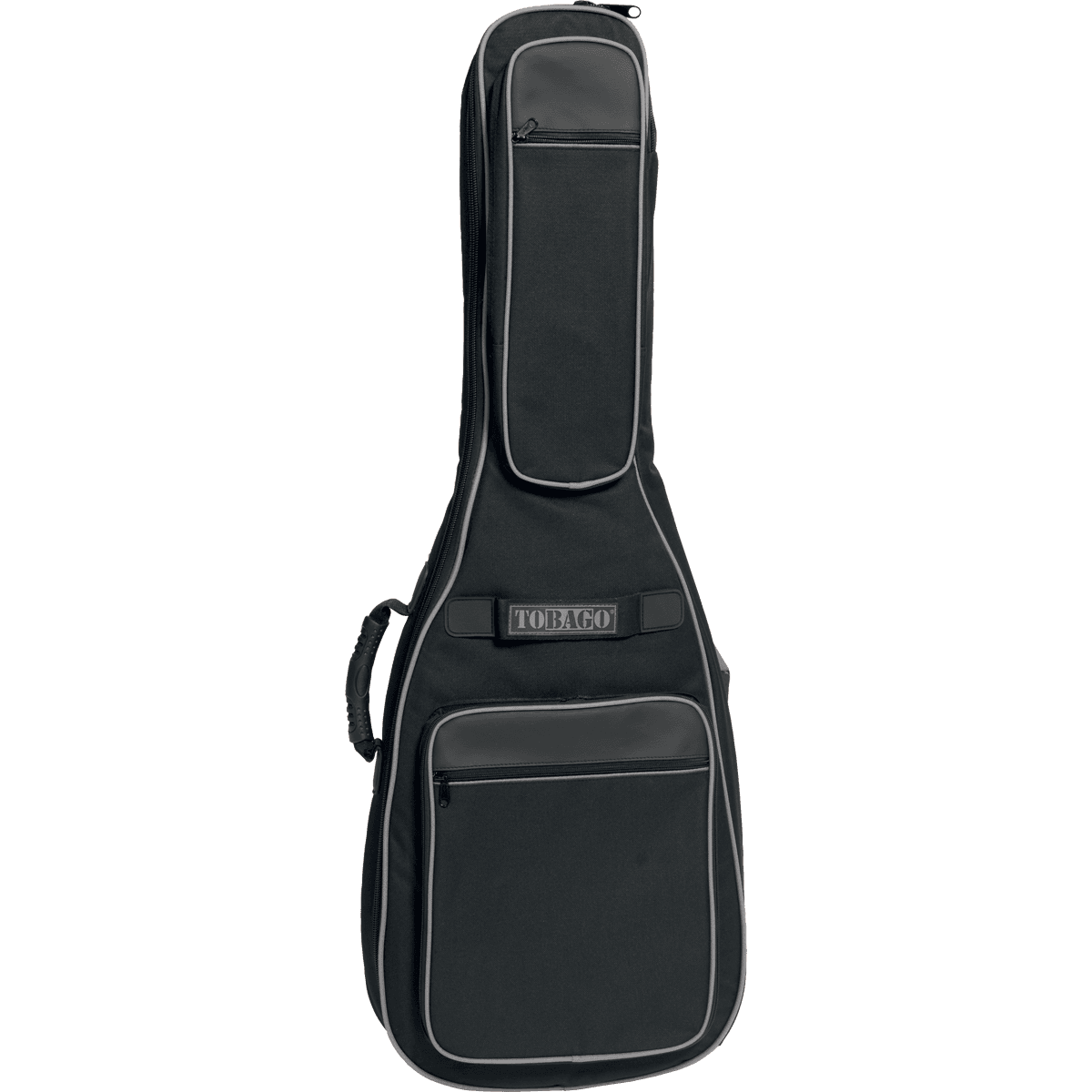 Gig Bag for Acoustic Guitar by Tobago | HTO GB45F | Black & Grey