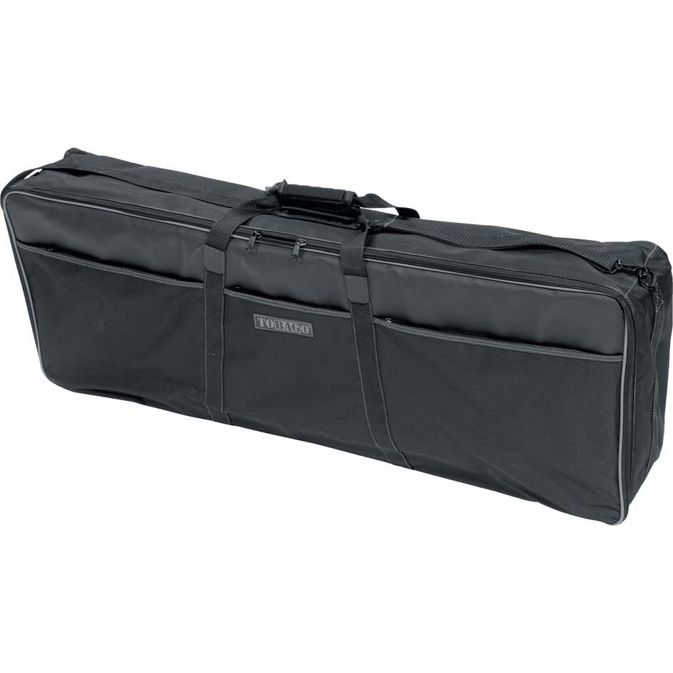 Keyboard Gig Bag Case | Suitable for 61 Key Keyboards | 107x38x16cm by Tobago | KB06