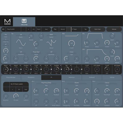 ARGON8 by Modal Electronics | 8-Voice Wavetable Synthesiser with 37 keys and included software