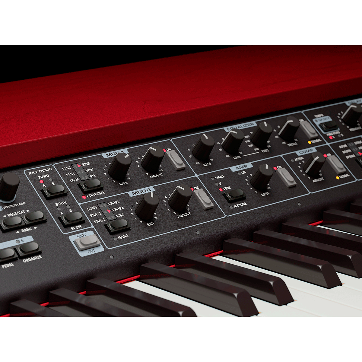 Nord Grand 2 | 88-note Kawai Responsive Hammer Keyboard with Triple Sensors