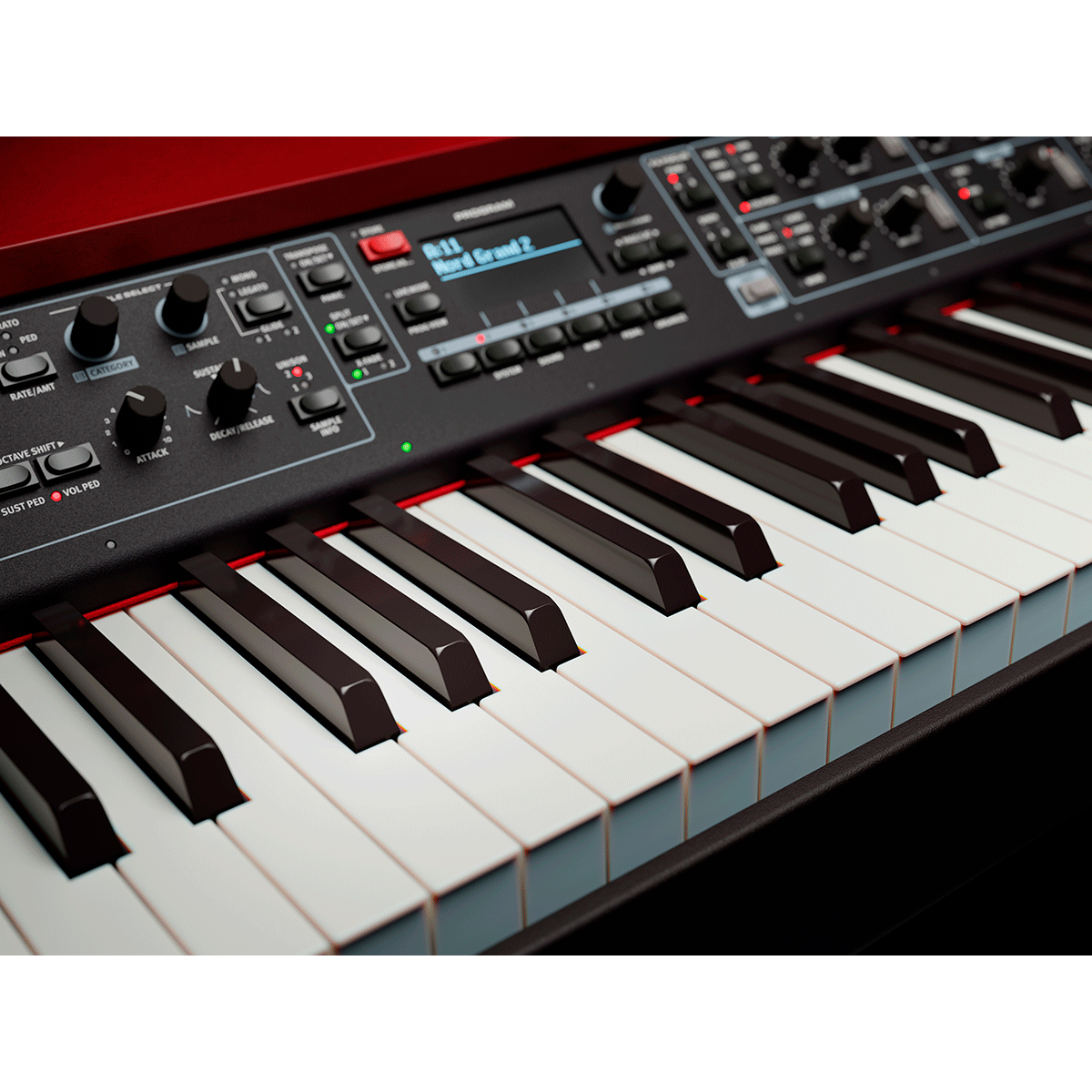 Nord Grand 2 | 88-note Kawai Responsive Hammer Keyboard with Triple Sensors