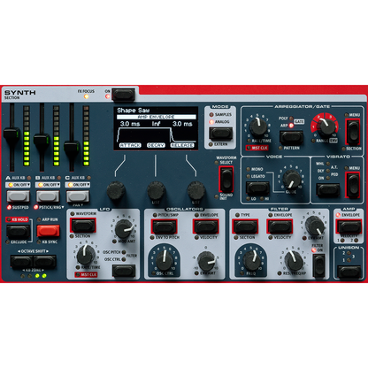 Nord Stage 4 Compact | 73-Key Semi-Weighted Waterfall Triple Sensor Keybed