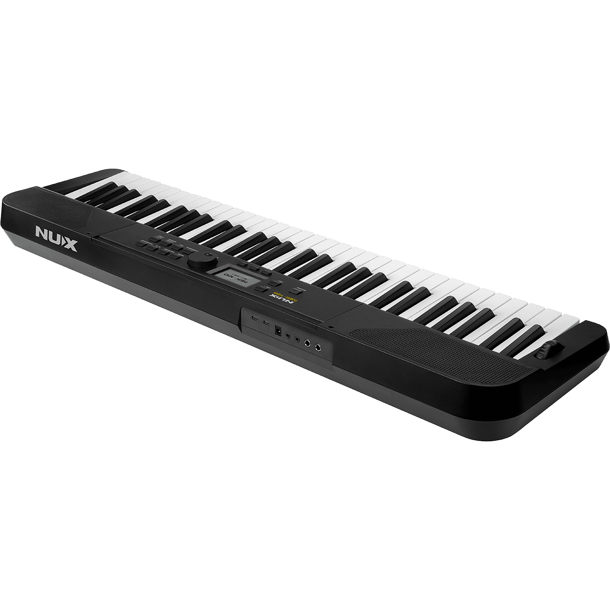 NUX NEK-100 61-Key Digital Piano | Semi-Weighted Keyboard | with Included Bluetooth Module | Black