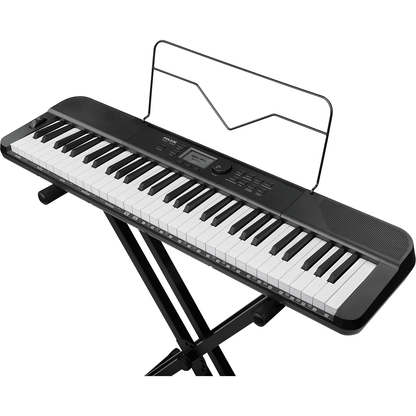 NUX NEK-100 61-Key Digital Piano | Semi-Weighted Keyboard | with Included Bluetooth Module | Black
